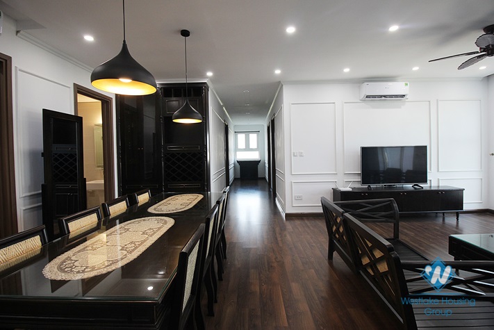 A beautiful and new 3 bedroom apartment for rent in Ciputra, Tay ho